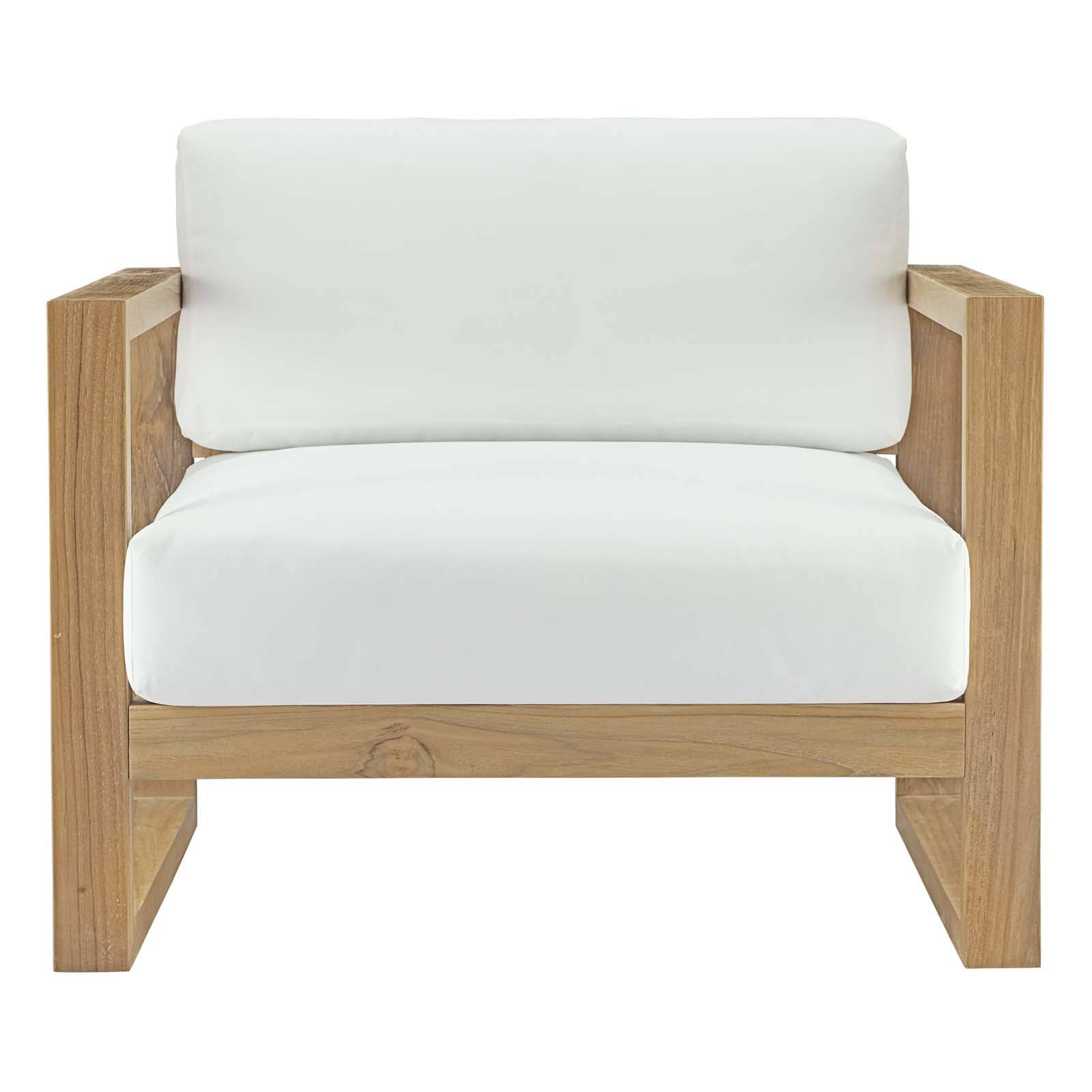 Le Mans Outdoor Patio Teak Armchair - Elite Maison