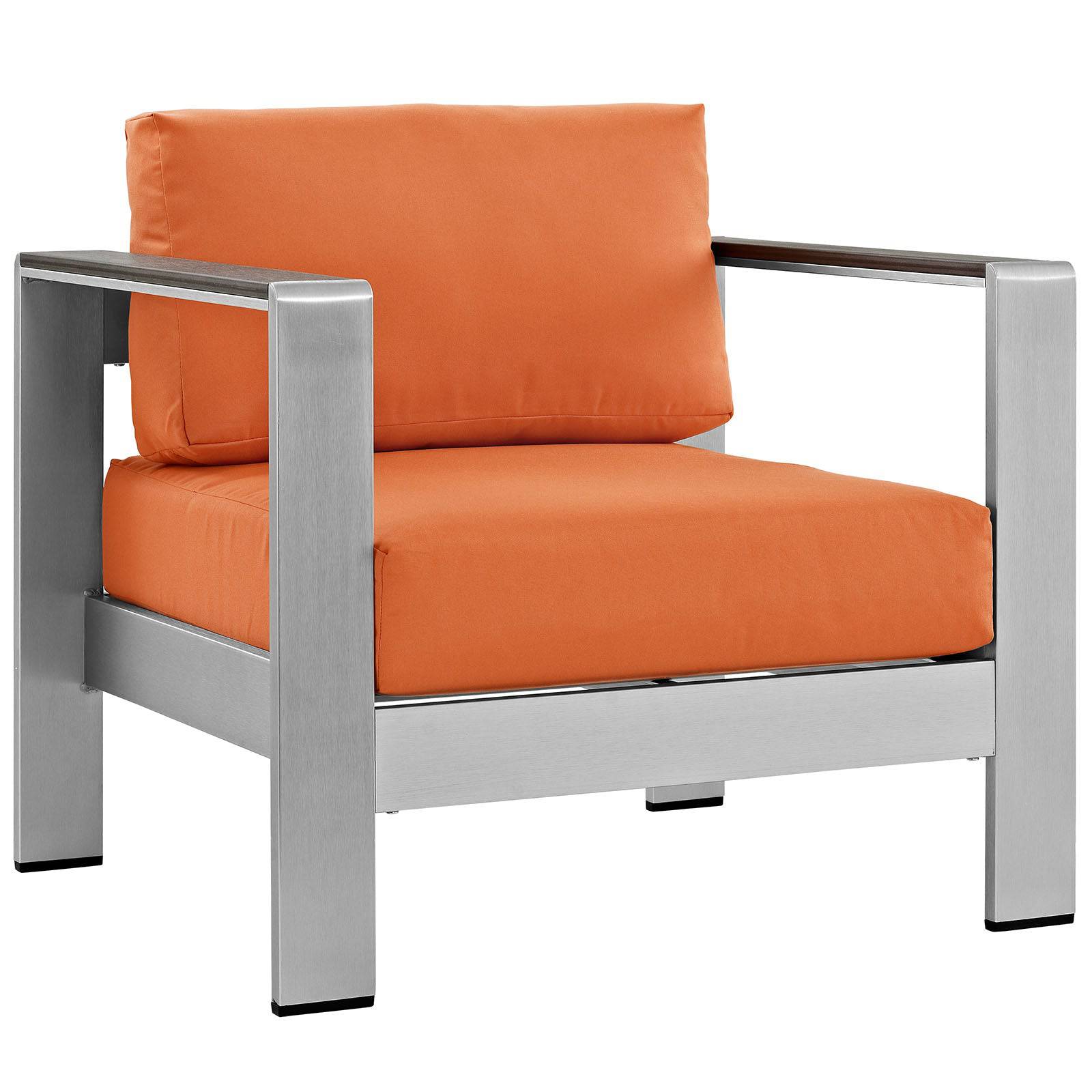 Dijon Outdoor Patio Aluminum Armchair - Elite Maison