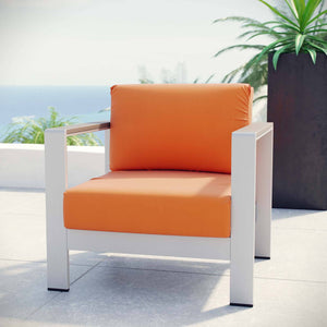 Dijon Outdoor Patio Aluminum Armchair - Elite Maison