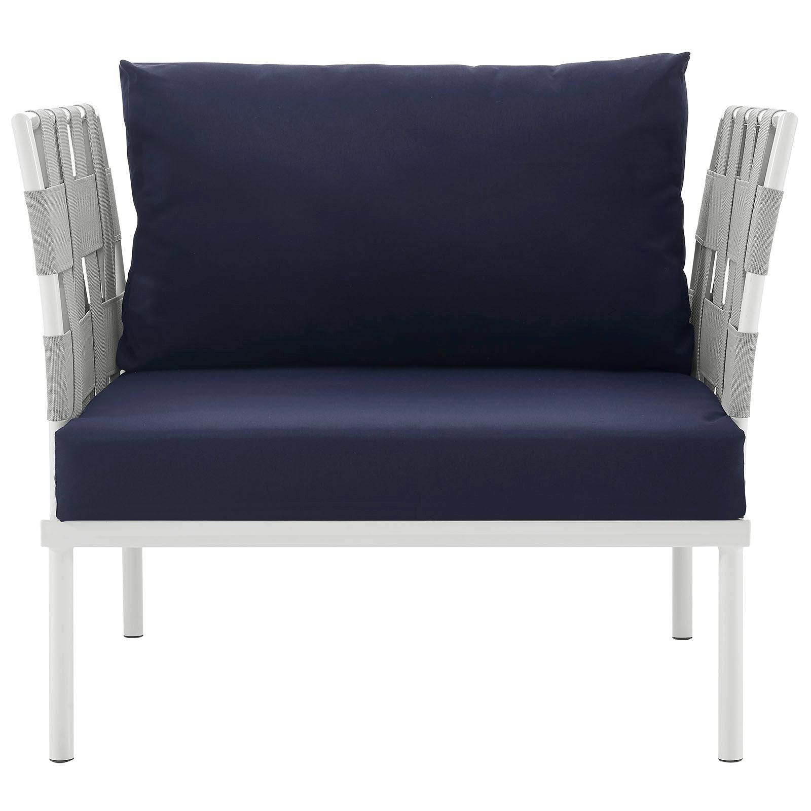 Strasbourg Outdoor Patio Aluminum Armchair - Elite Maison