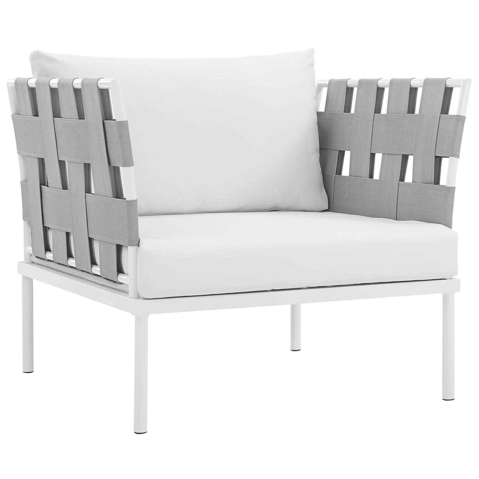 Strasbourg Outdoor Patio Aluminum Armchair - Elite Maison