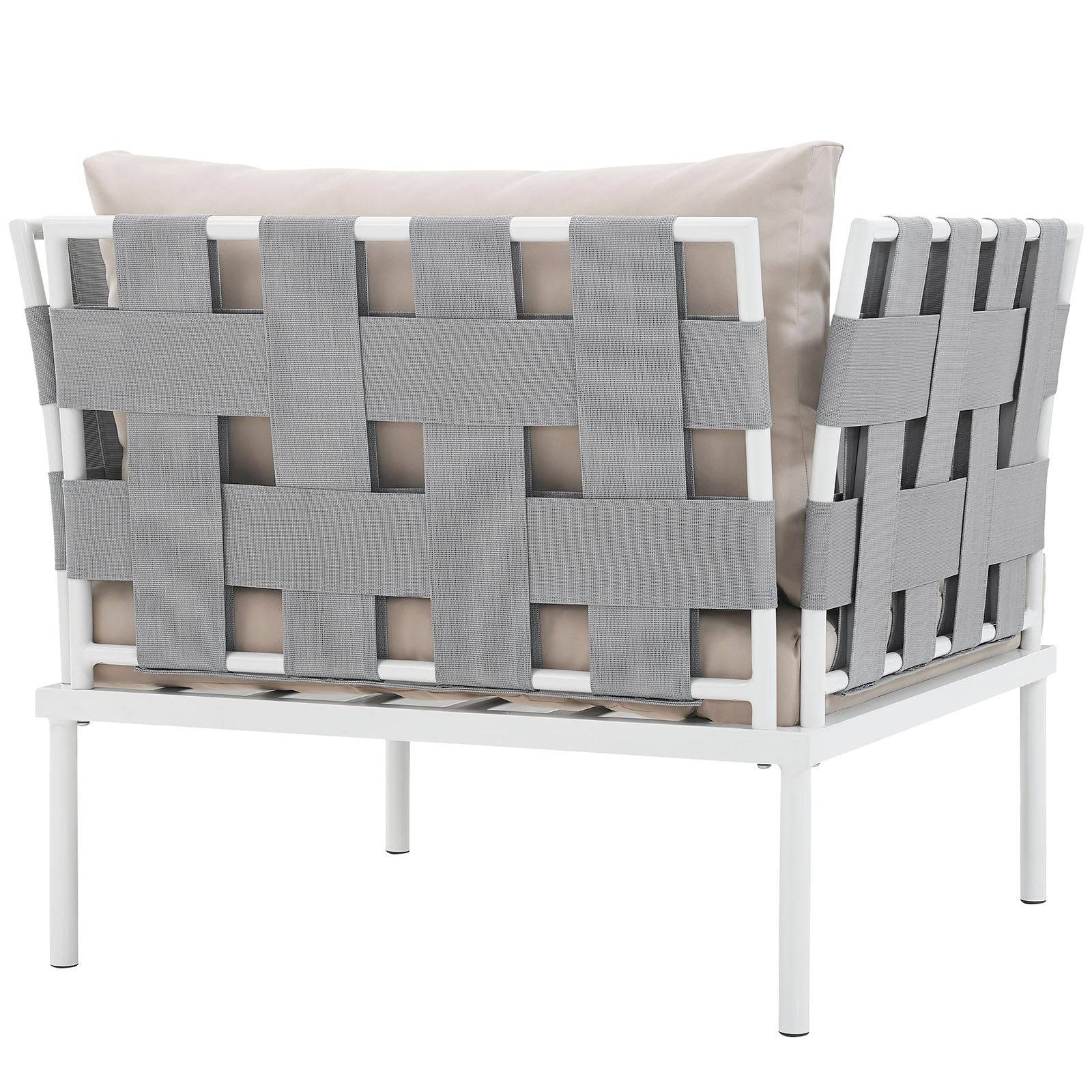 Strasbourg Outdoor Patio Aluminum Armchair - Elite Maison