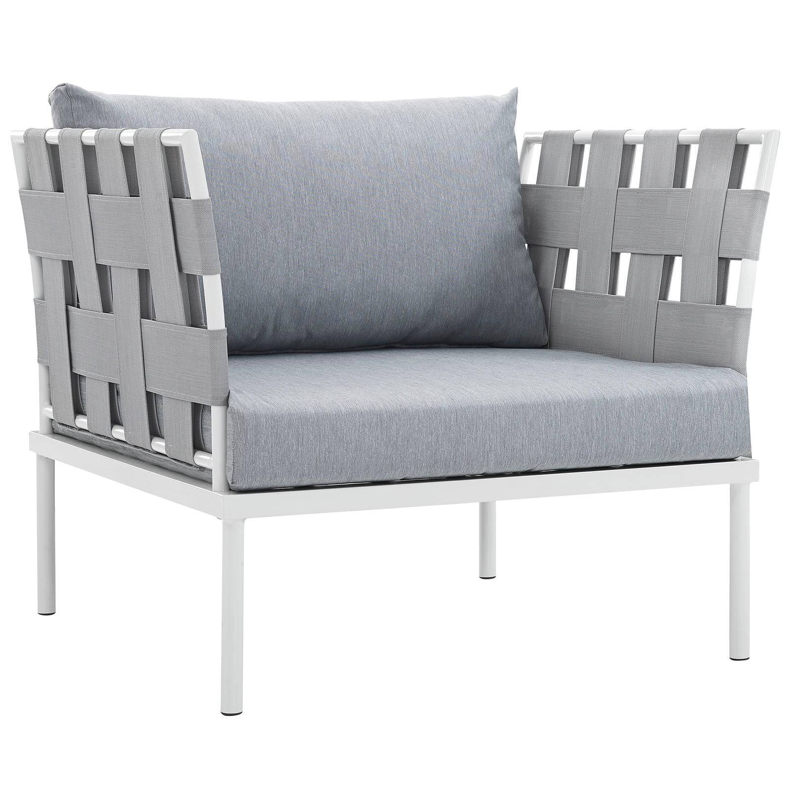 Strasbourg Outdoor Patio Aluminum Armchair - Elite Maison