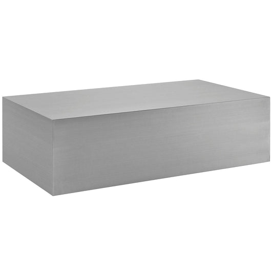 Cecilia Stainless Steel Coffee Table - Elite Maison