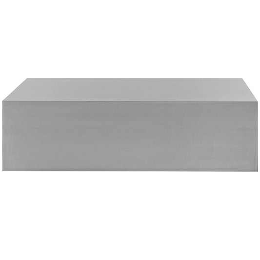 Cecilia Stainless Steel Coffee Table - Elite Maison