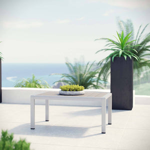 Dijon Outdoor Patio Aluminum Coffee Table - Elite Maison