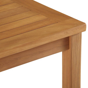 Le Mans Outdoor Patio Teak Wood Coffee Table - Elite Maison