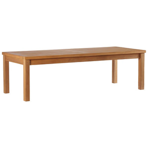 Le Mans Outdoor Patio Teak Wood Coffee Table - Elite Maison