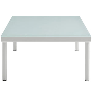 Strasbourg Outdoor Patio Aluminum Coffee Table - Elite Maison