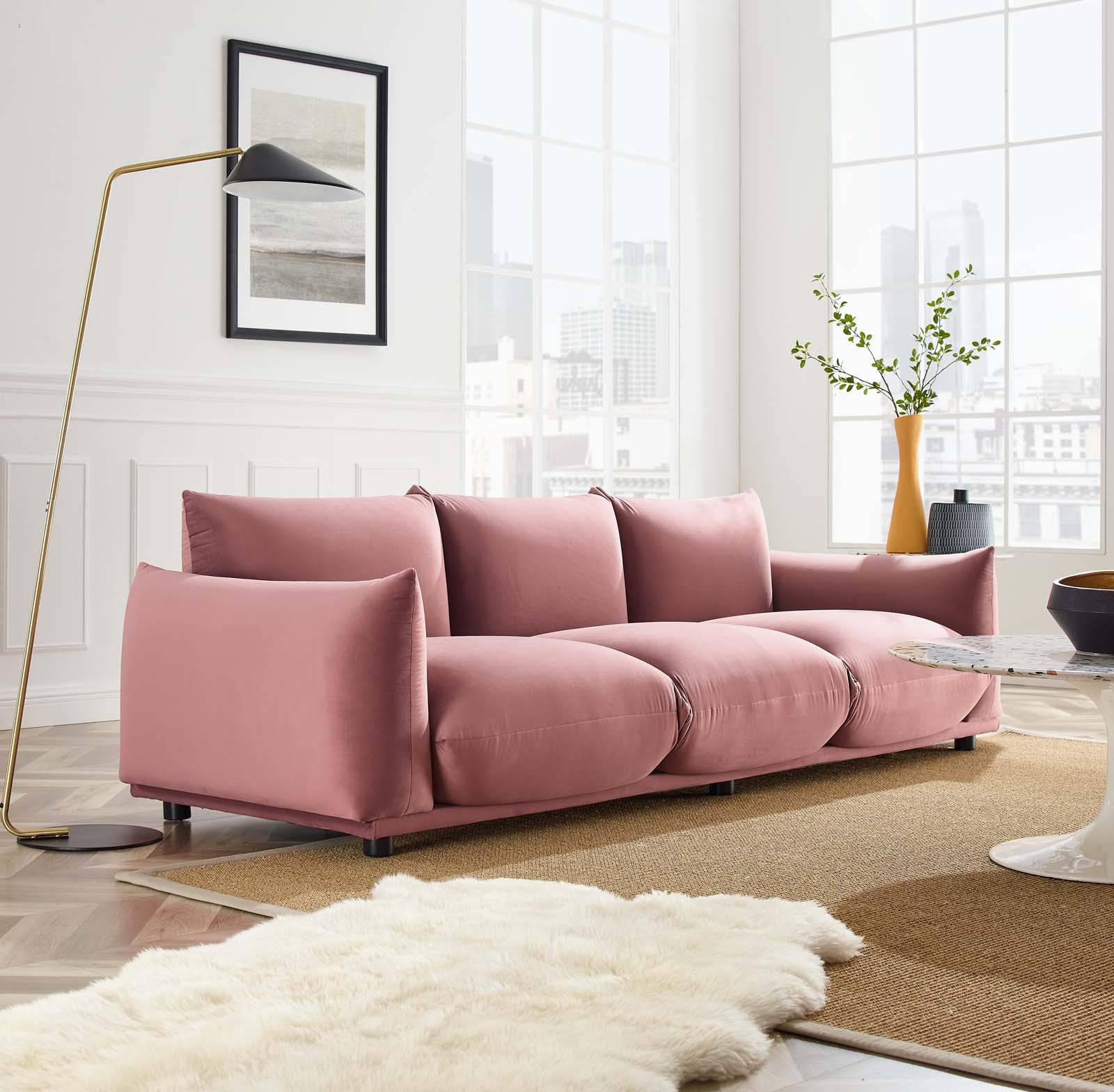 Valerie Velvet Sofa - Elite Maison