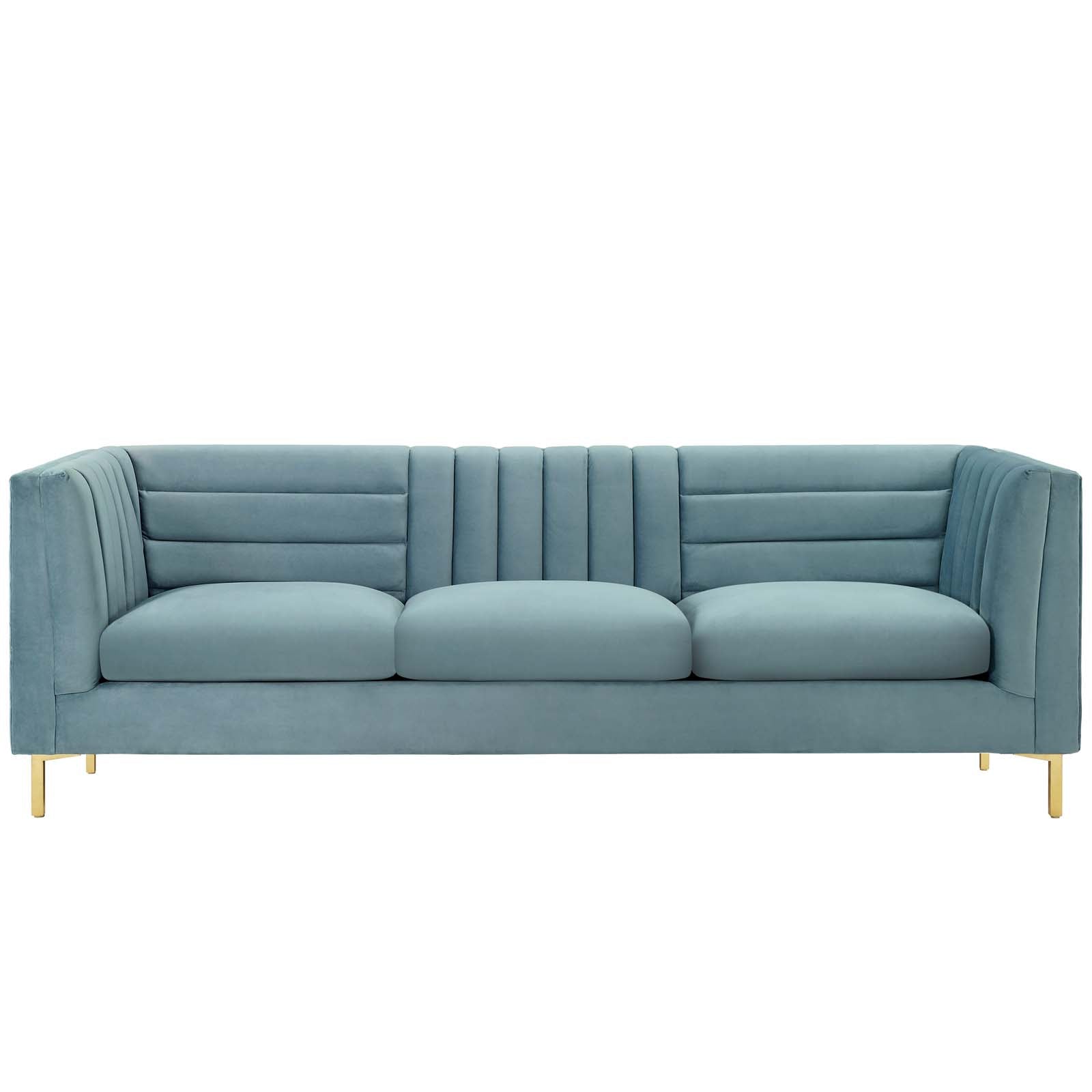 Christina Velvet Sofa - Elite Maison