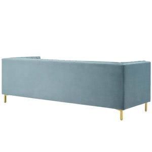 Christina Velvet Sofa - Elite Maison