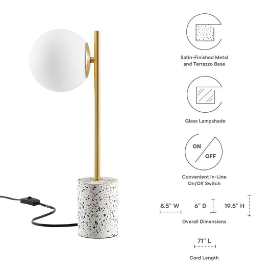 Logic Terrazzo Table Lamp - Elite Maison