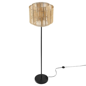 Nourish Bamboo Floor Lamp - Elite Maison