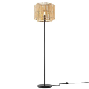 Nourish Bamboo Floor Lamp - Elite Maison