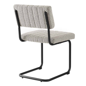 Giselle Boucle Dining Chair - Elite Maison