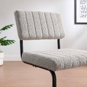 Giselle Boucle Dining Chair - Elite Maison