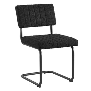 Giselle Boucle Dining Chair - Elite Maison