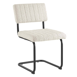 Giselle Boucle Dining Chair - Elite Maison