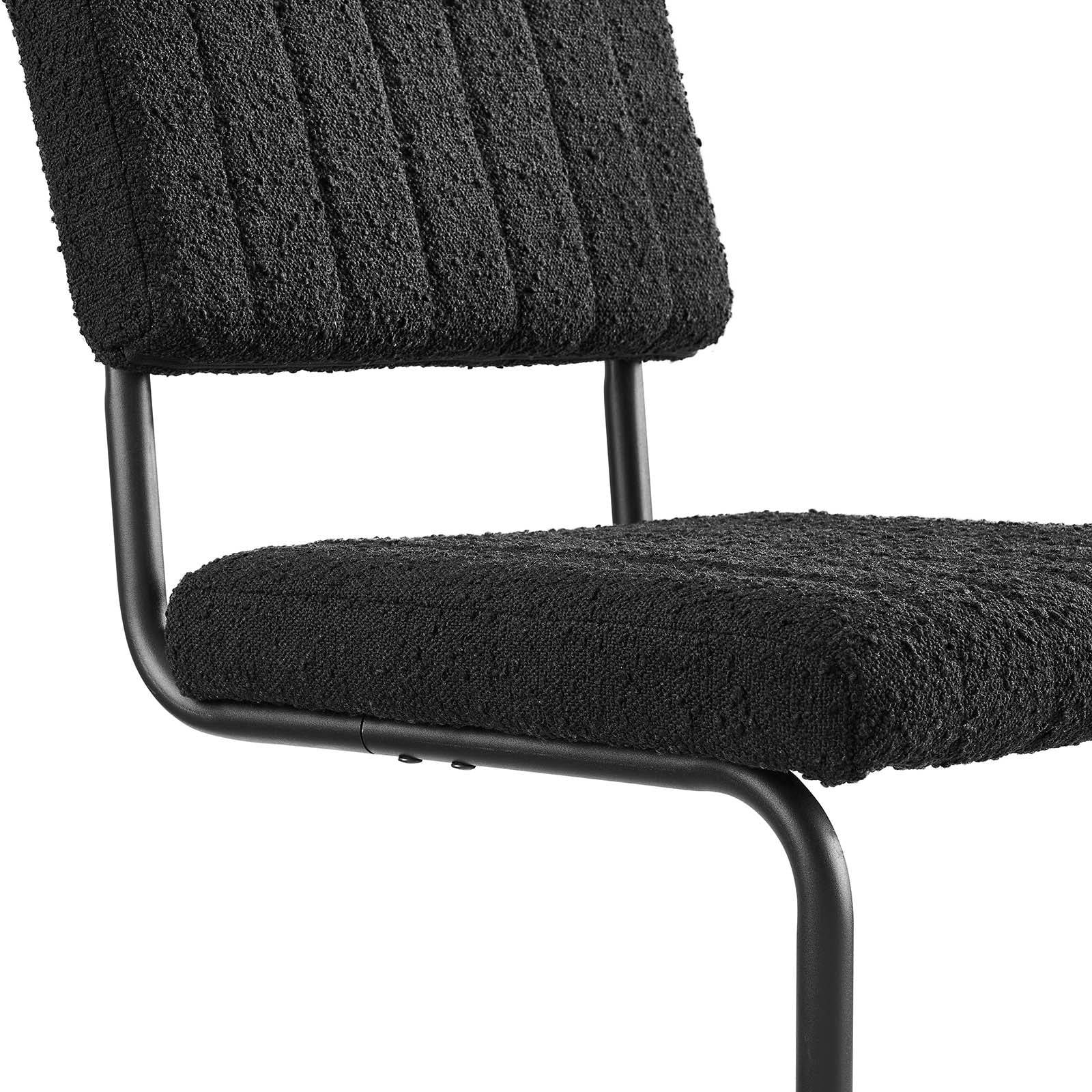 Giselle Boucle Dining Chair - Elite Maison