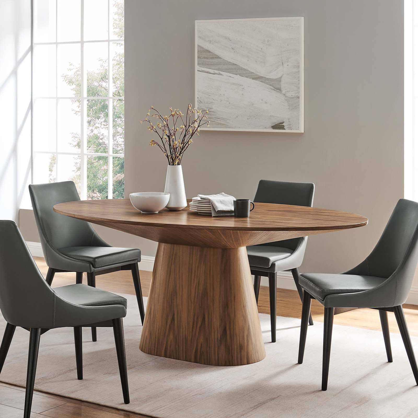 Donatella Oval Dining Table - Elite Maison