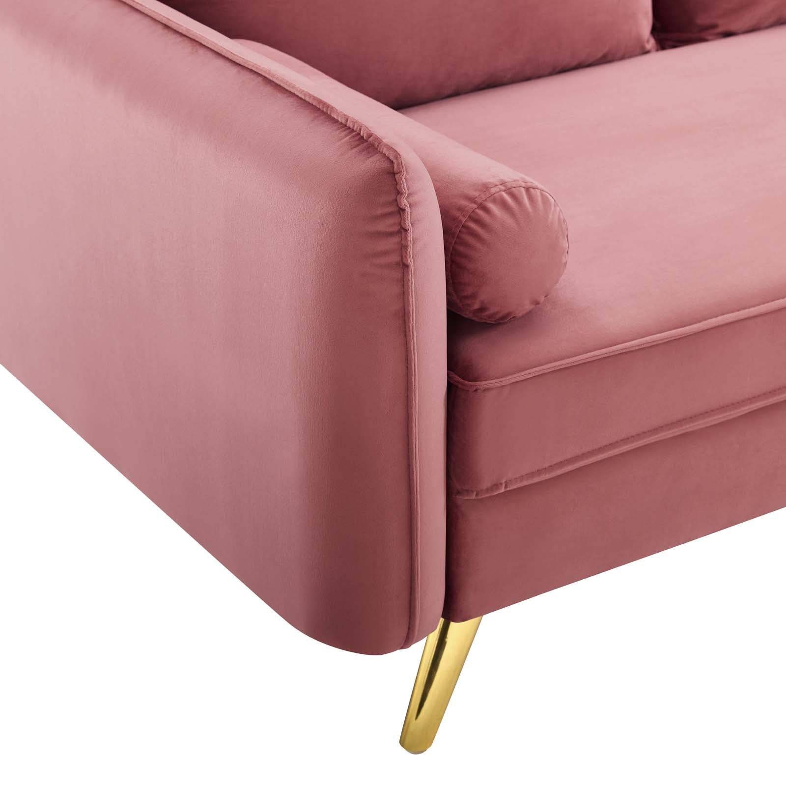 Rosalie Velvet Sofa - Elite Maison