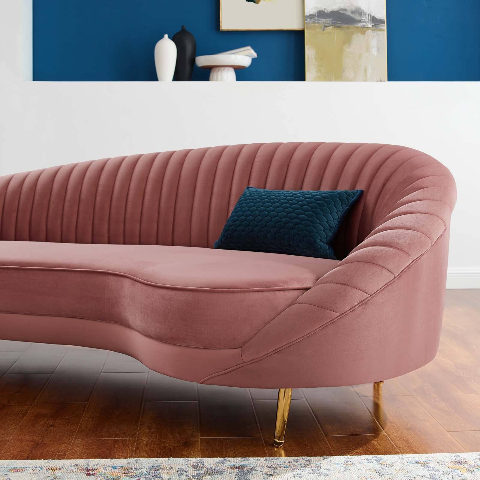 Sydney Velvet Sofa - Elite Maison