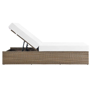 Convene Outdoor Patio Outdoor Patio Chaise Lounge Chair - Elite Maison