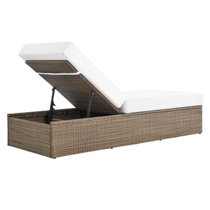 Convene Outdoor Patio Outdoor Patio Chaise Lounge Chair - Elite Maison