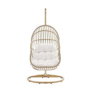 Amalie Wicker Rattan Outdoor Patio Rattan Swing Chair - Elite Maison