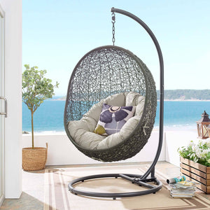 Bastia Outdoor Patio Swing Lounge Chair - Elite Maison