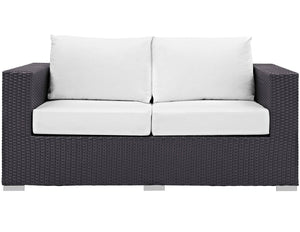 Lyon Outdoor Patio Loveseat - Elite Maison