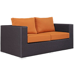 Lyon Outdoor Patio Loveseat - Elite Maison