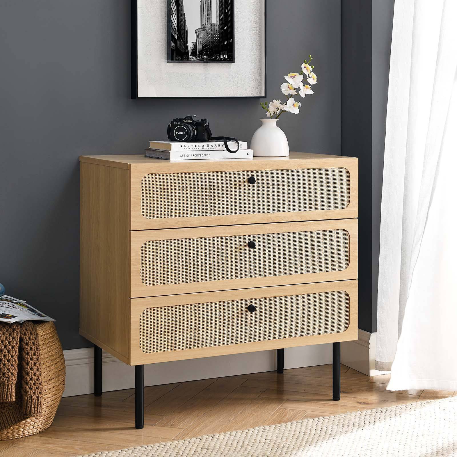 Clichy 3-Drawer Chest - Elite Maison