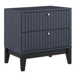 Lorient  2-Drawer Nightstand - Elite Maison