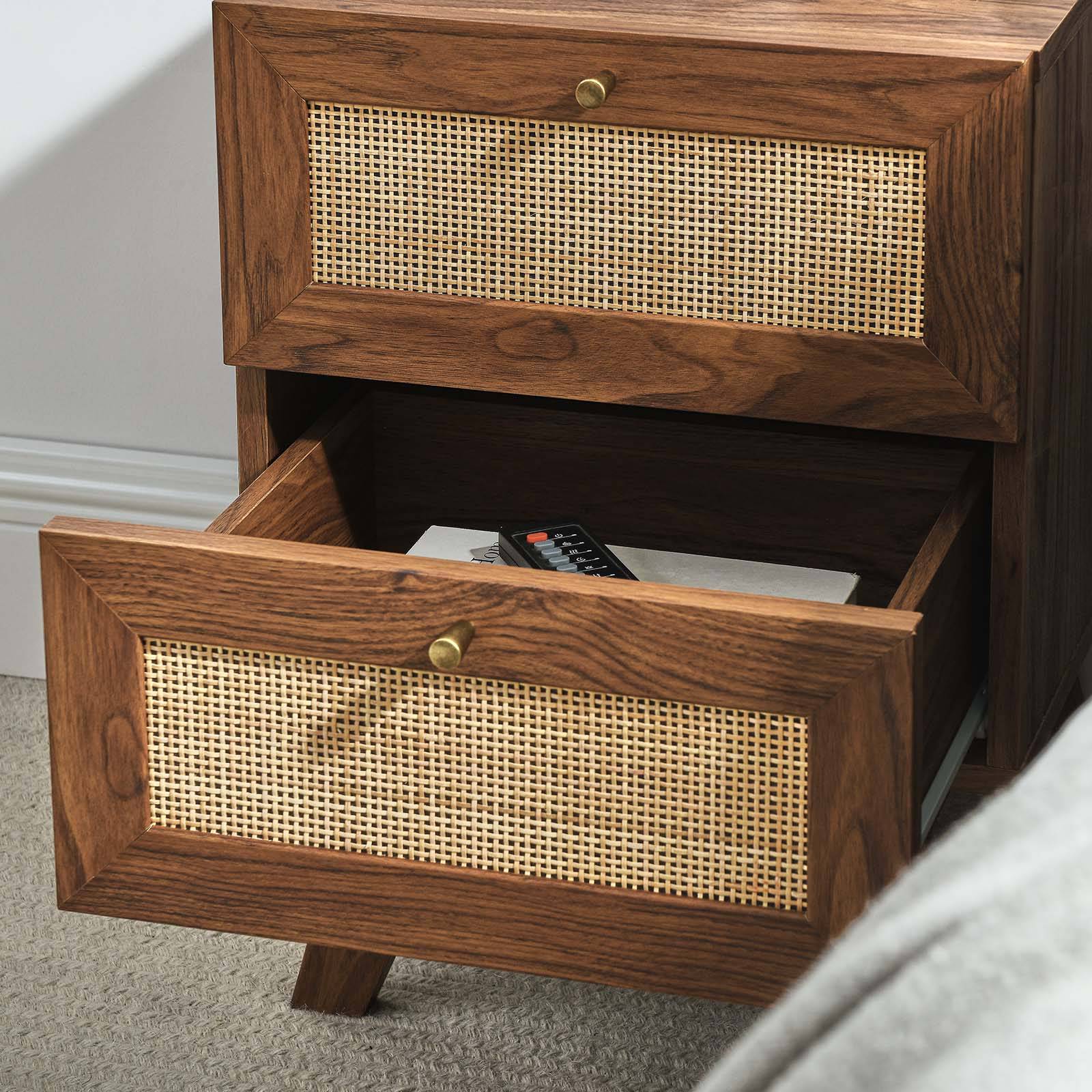 Pantin 2-Drawer Nightstand - Elite Maison