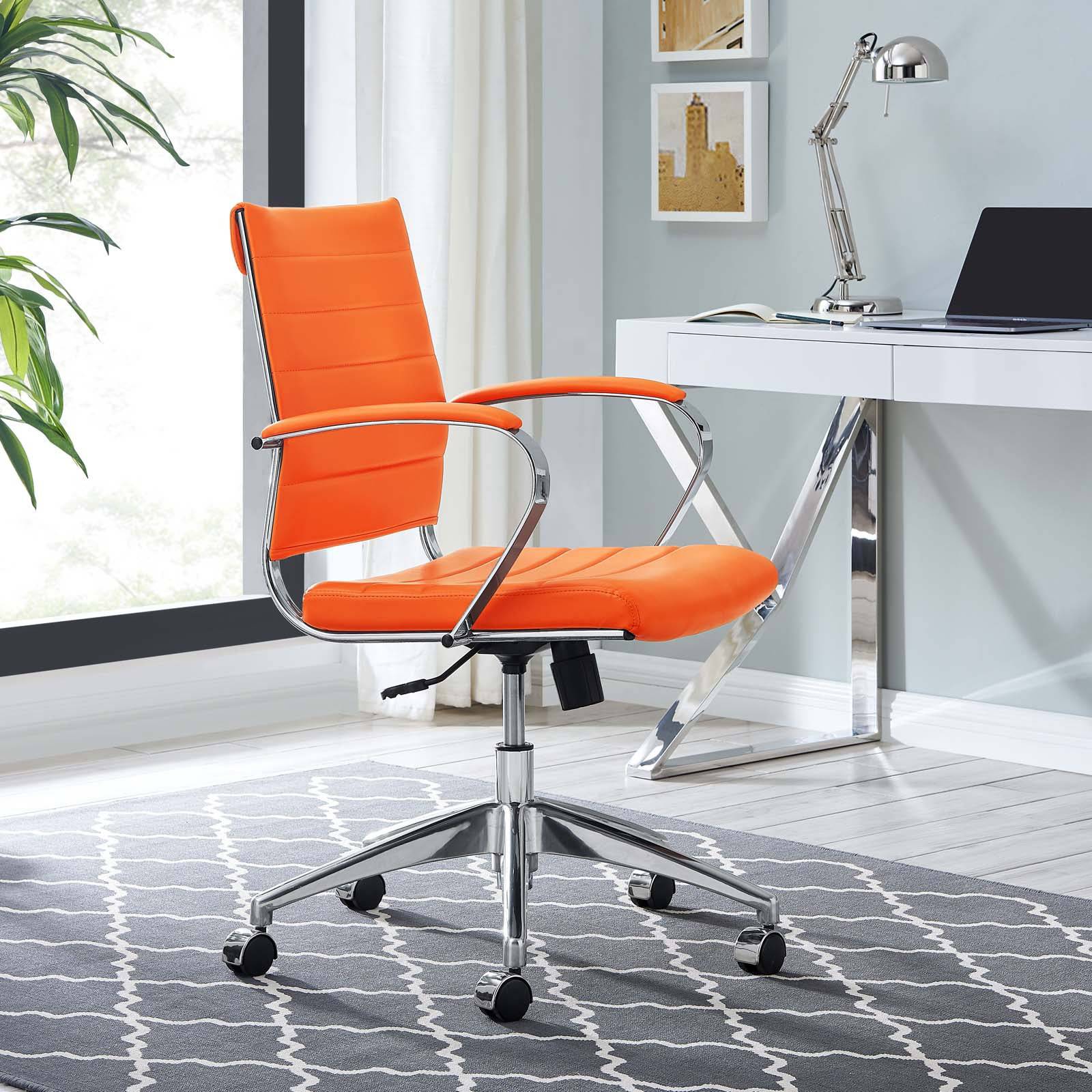 Alida Mid Back Office Chair - Elite Maison