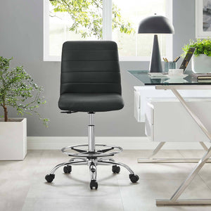 Abrielle Armless Office Chair - Elite Maison