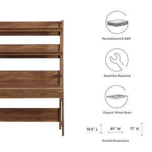 Aubrey Wood Office Desk - Elite Maison