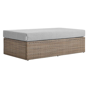 Metz Outdoor Patio Ottoman - Elite Maison