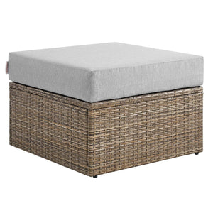 Metz Outdoor Patio Ottoman - Elite Maison