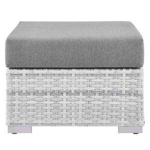 Lyon Outdoor Patio Ottoman - Elite Maison