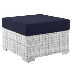 Lyon Outdoor Patio Ottoman - Elite Maison