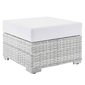 Lyon Outdoor Patio Ottoman - Elite Maison