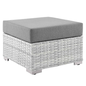 Lyon Outdoor Patio Ottoman - Elite Maison