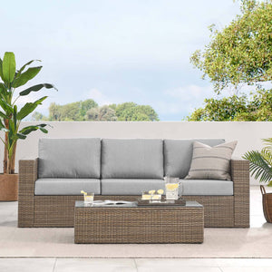 Lyon Outdoor Patio 2-Piece Furniture Set - Elite Maison
