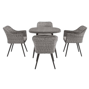 Albi 5 Piece Outdoor Patio Dining Set - Elite Maison