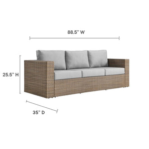 Lyon Outdoor Patio Sofa - Elite Maison