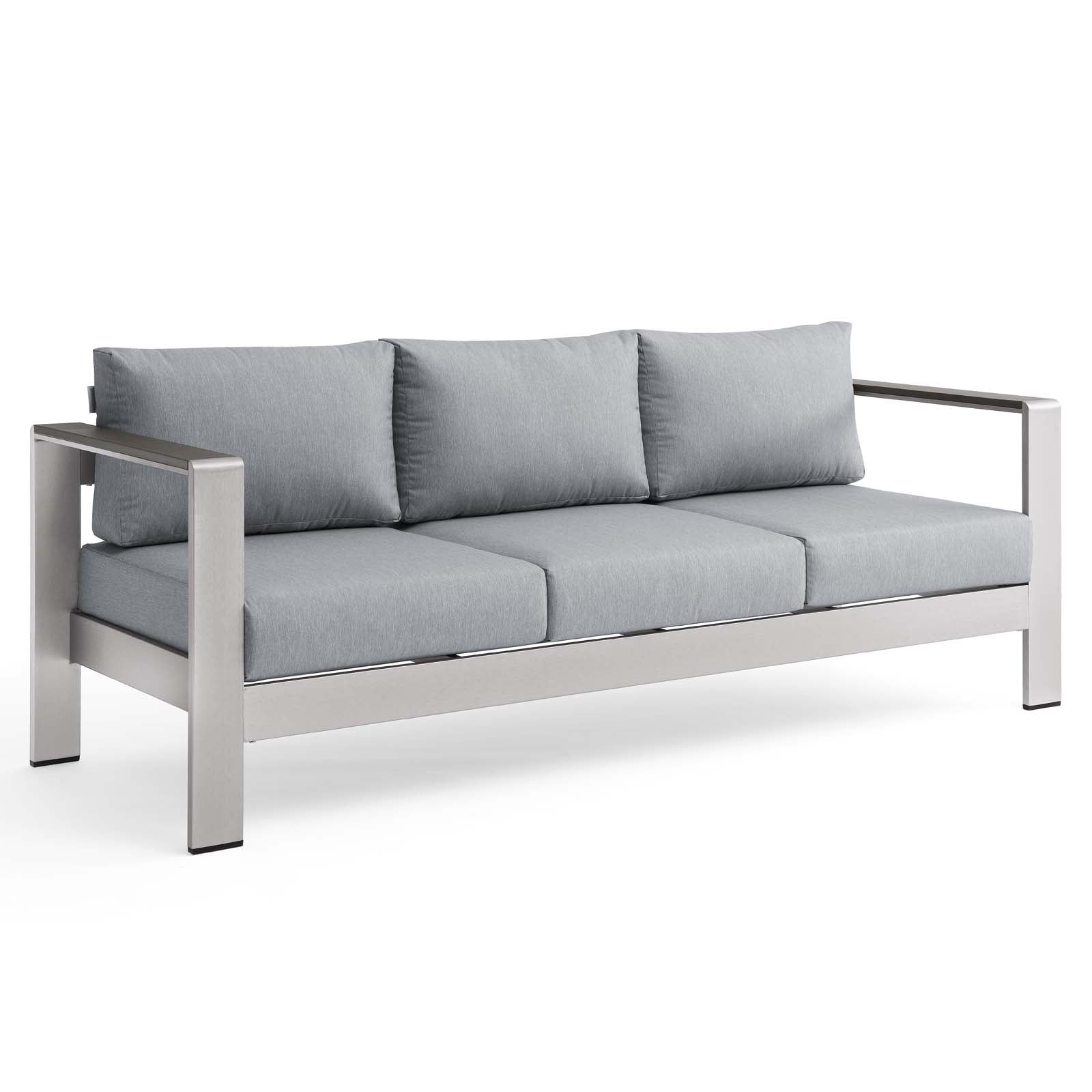 Dijon Outdoor Patio Aluminum Sofa - Elite Maison