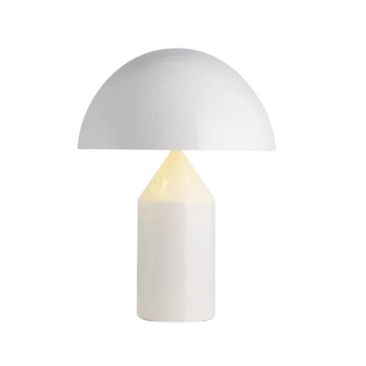 Glass base white Lamp